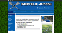 Desktop Screenshot of brookfieldlacrosse.org